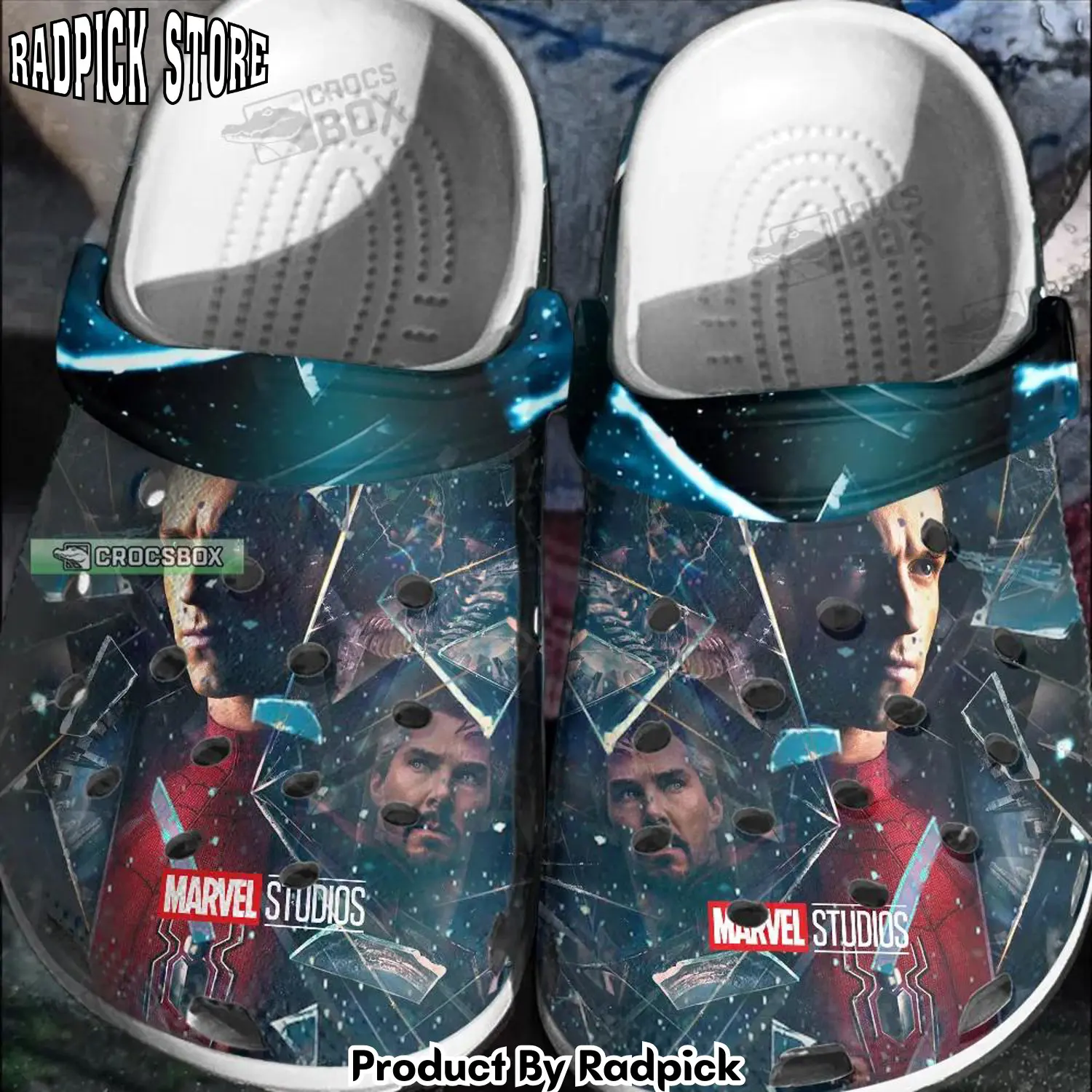 Radpick spiderman tom holland crocss shoes rp6521346
